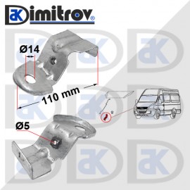 Планка преден капак Iveco Daily IV V